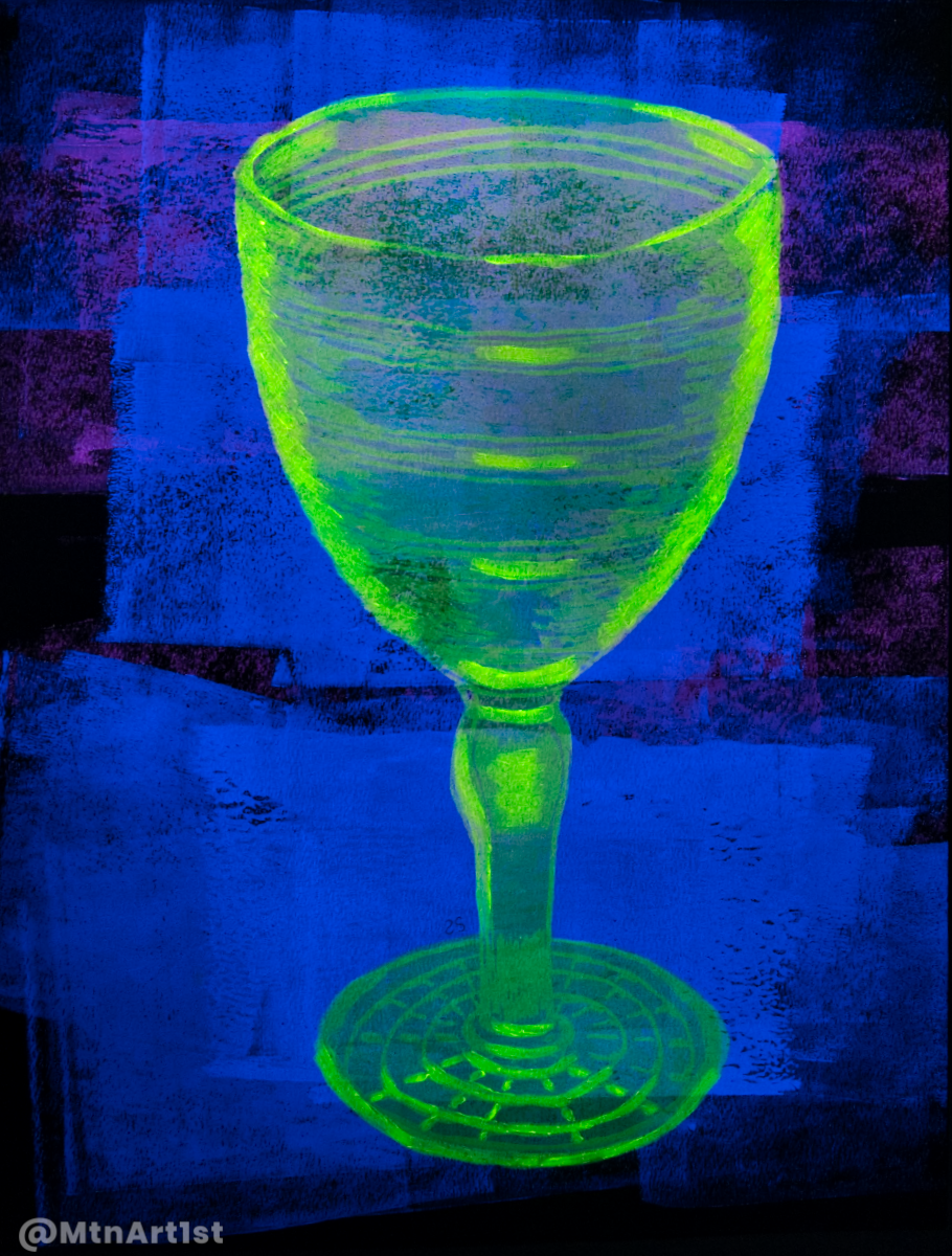 Goblet by Sampson. Links to Screenprinting page.